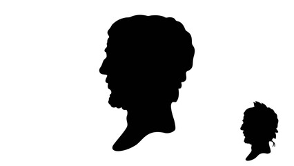 Caracalla silhouette