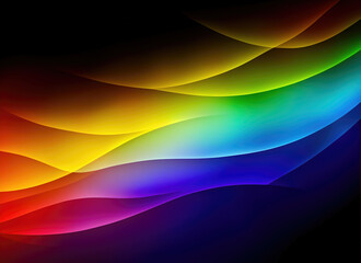 Abstract colorful wave background for design.