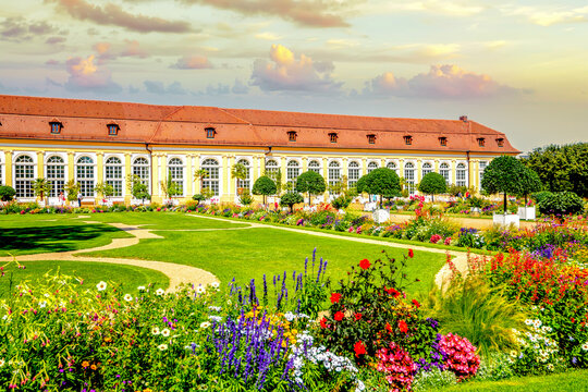 Orangerie, Ansbach, Deutschland 