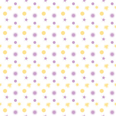 circle and stoots seamless pattern 