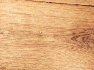 Abstract background of natural oak panel with dark knots and cracks