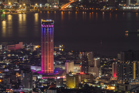 Komtar building, Penang, Malaysia