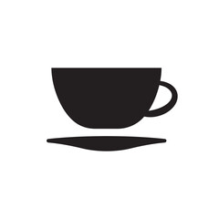 Cup of coffee vector icon. Mug vector icon. Cup of tea vector flat sign design. Cup symbol pictogram. UX UI icon