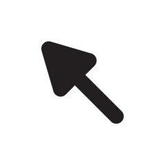 Computer arrow icon. Cursor flat sign design. Cursor vector icon. Click icon. Pointer symbol pictogram. UX UI icon