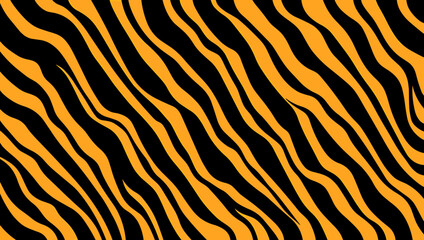 Tiger skin pattern
