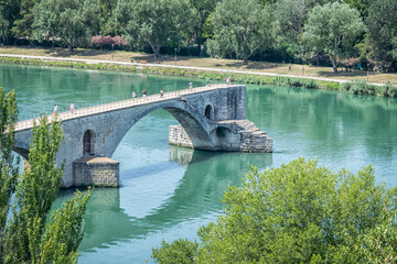 Fototapeta na wymiar Ponte di Avignone 