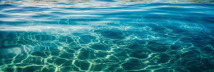 Beautiful crystal clear transparance sea, great design for any purposes. Natural background. Blue color background. Beautiful natural landscape. Abstract tropical background.