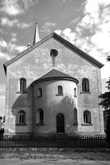 The apse of the historic Roman Catholic church in the village of Pieski © GKor