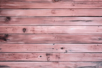 Obraz premium Pink wooden planks background. Wooden texture. pink wood texture. Wood plank background created with Generative AI technology