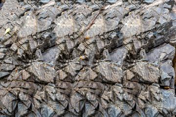 patterned stone. patterned river stone, background, texture 