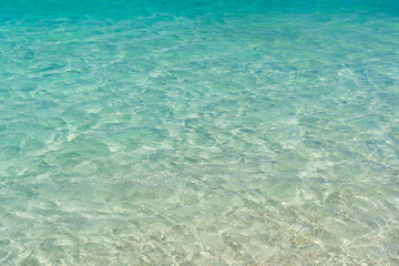 Fototapeta na wymiar summer sea water background for vacation. image of summer sea water background.