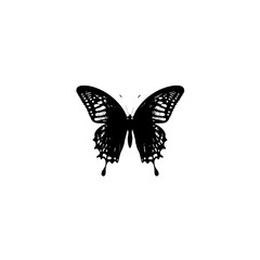 Nature Butterfly Vector Logo Fitness Sports Icon Tattoo SVG