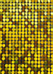 Gold Sequins Background. Gold Sequin Backdrop.