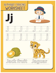 Fototapeta premium coloring alphabet for kids