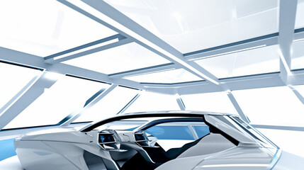 futuristic autonomo car