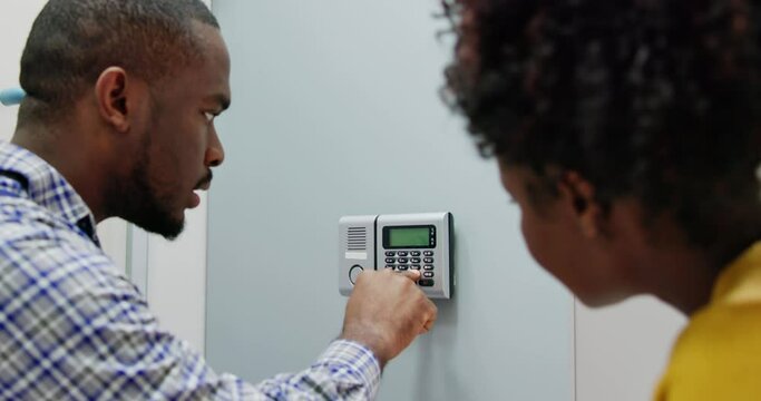 Electronic Security Alarm System Install. Professional Installer