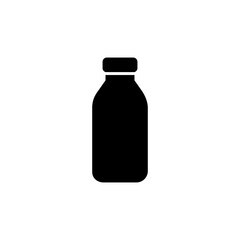 bottle icon vector. bottle icon in trendy flat design