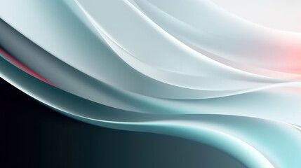 Fototapeta premium Modern digital abstract 3D background. Copy space. Based on Generative AI