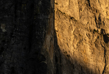 El Capitan Half In Shadow