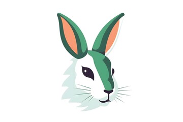 Fototapeta na wymiar logo animal rabbit