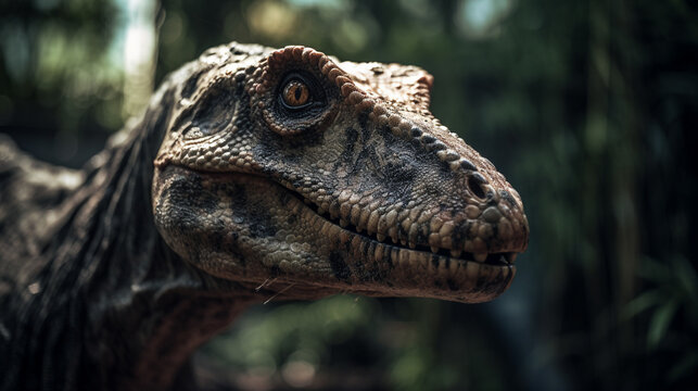 Abelisaurus. Generative AI