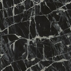 Luxury Black marble with white threads