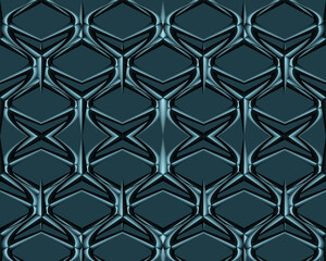 Metallic geometric background graphic illustration