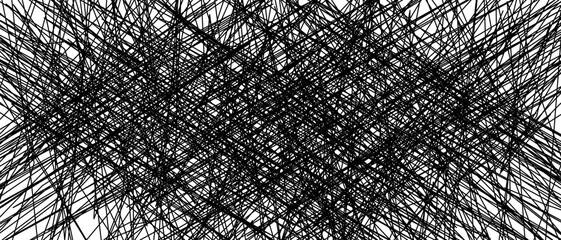 Abstract background with black scratches vector