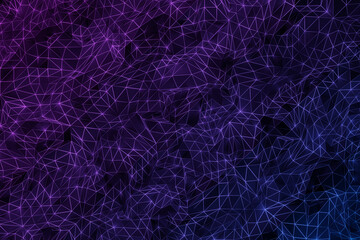 3D rendering.  Pattern of triangles of different shapes. Minimalistic pattern of simple shapes, similar to the tops of mountains. Bright creative symmetric texture