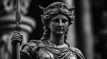 Obraz premium goddess of justice. Generative AI