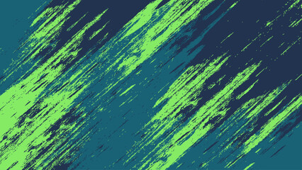 Abstract Green Grunge Sport Background Design Template