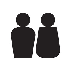 Gender icon or logo isolated sign symbol vector illustration - high quality black style vector icons