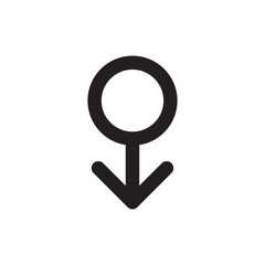 Gender icon or logo isolated sign symbol vector illustration - high quality black style vector icons