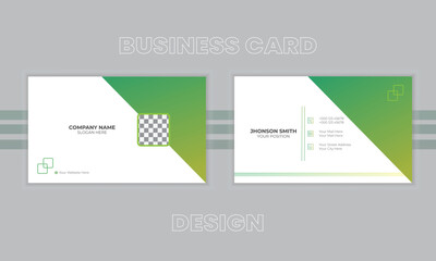 creative modern name card and business card .Vector illustration. Stationery design.