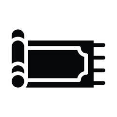 carpet glyph icon illustration vector graphic