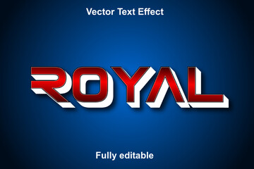 Royal text Editable text effect 