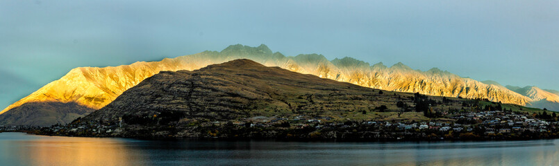 Remarkable Mountain at Sunset