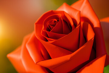 Beautiful red roses, Generative AI