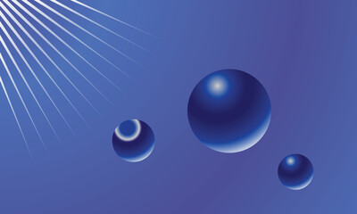water drops on blue background with vector format.