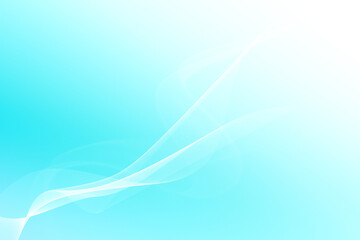 Abstract blue background with smooth lines. illustration for your design.​