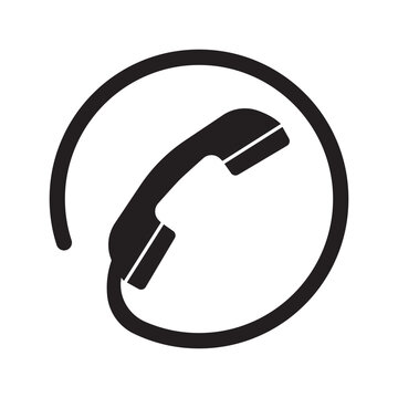Payphone symbol icon, logo vector illustration design template