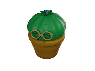 catus cute 3D model illustrator
