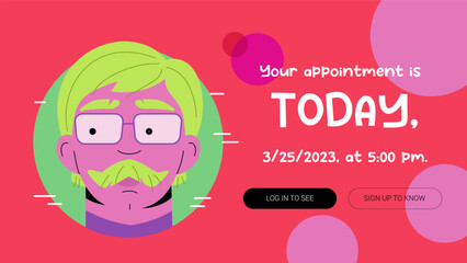 Senior Gentleman Banner Template