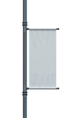 Street lamp post outdoor advertising pole banner 