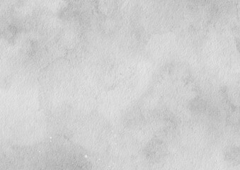 Abstract grey painted watercolor paper background texture