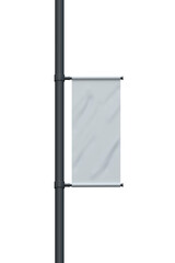 Street lamp post outdoor advertising pole banner 