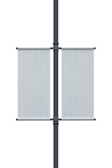 Street lamp post outdoor advertising pole banner 