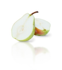 half of pear