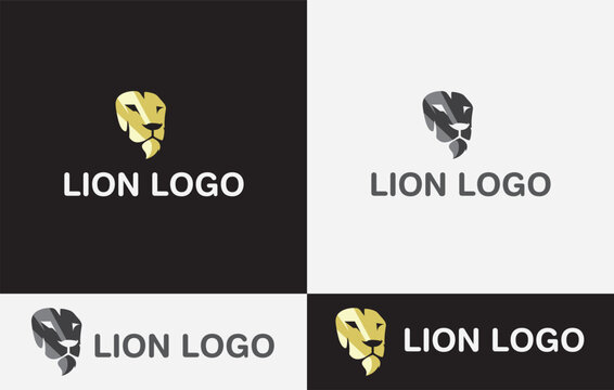 Lion Logo design vector art eps