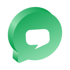 3D Sosial Media Icon